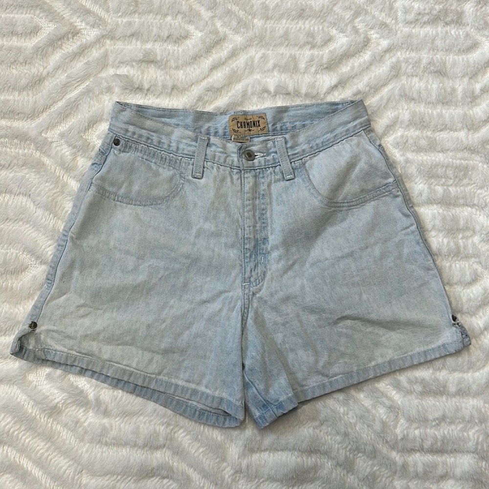 Light Wash Denim Shorts